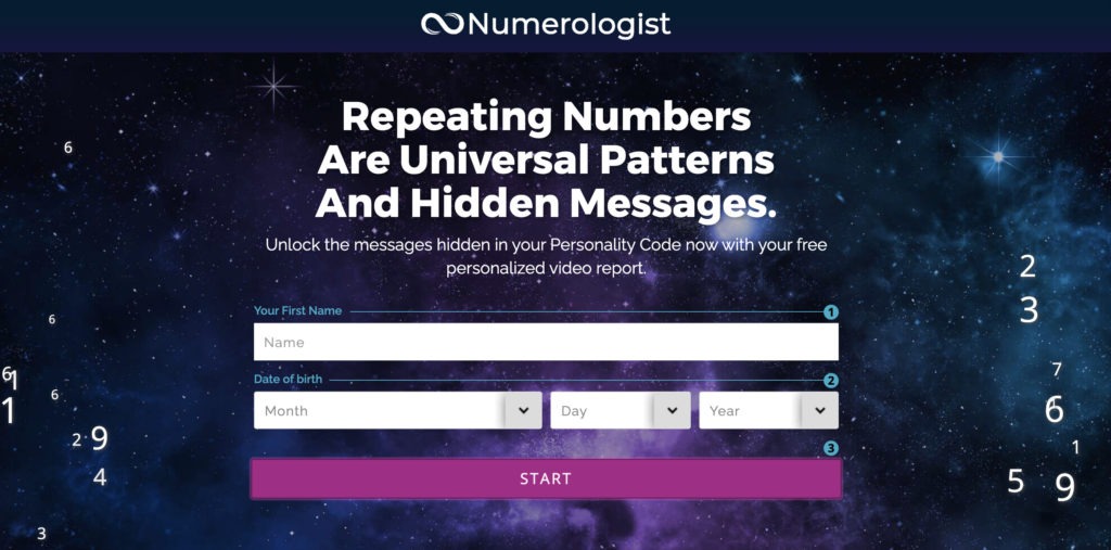 numerology report