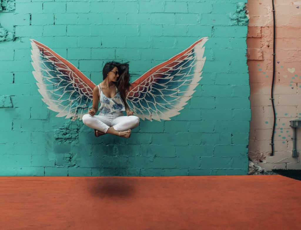 girl with wings