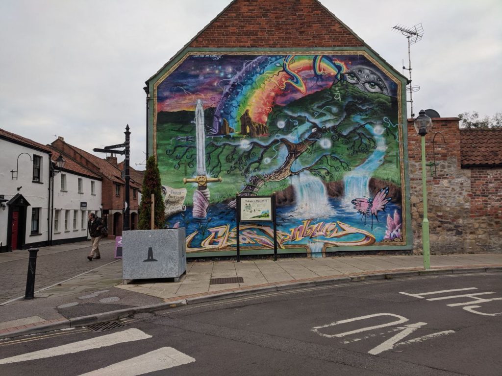 Glastonbury street art