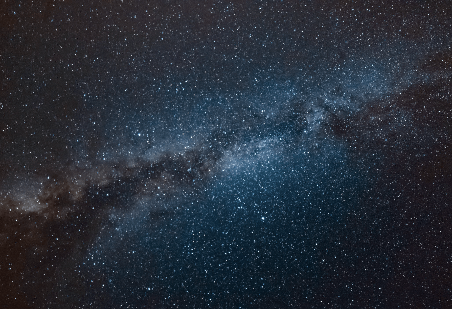 milky way galaxy during night time